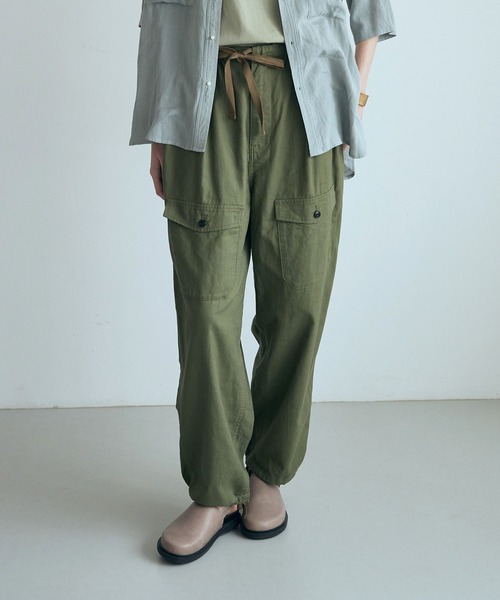 RNA-N（アールエヌエーエヌ）の「R4320 フレンチスノーイージーパンツ（その他パンツ・レディース・グレー/グリーン/ネイビー・FREE）」の2枚目の写真