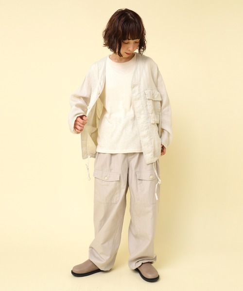 RNA-N（アールエヌエーエヌ）の「R4320 フレンチスノーイージーパンツ（その他パンツ・レディース・グレー/グリーン/ネイビー・FREE）」の11枚目の写真