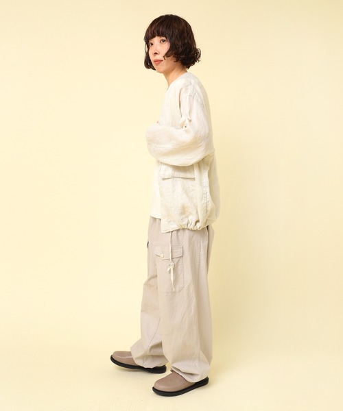 RNA-N（アールエヌエーエヌ）の「R4320 フレンチスノーイージーパンツ（その他パンツ・レディース・グレー/グリーン/ネイビー・FREE）」の15枚目の写真