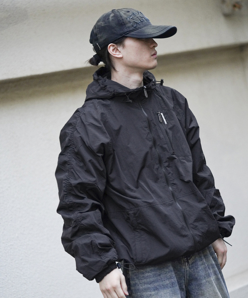 NOMANUAL(NOMANUAL)の「NOMANUAL/ノーマニュアル SAIL WIND SHELL(その他アウター・メンズ・グレー/ブラック・MEDIUM/LARGE)」の7枚目の写真