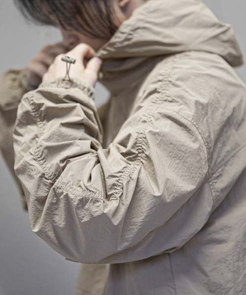 NOMANUAL(NOMANUAL)の「NOMANUAL/ノーマニュアル SAIL WIND SHELL(その他アウター・メンズ・グレー/ブラック・MEDIUM/LARGE)」の13枚目の写真