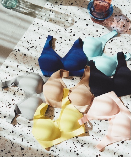 Sloggi（スロギー）の「スロギー ゼロフィール ブラレット【S,M,Lサイズ】 sloggi ZF Bralette JX（ブラジャー・レディース・ブラック/イエロー/ネイビー/ベージュ/ピンク/ブルー/グレー・L/M/S）」の7枚目の写真