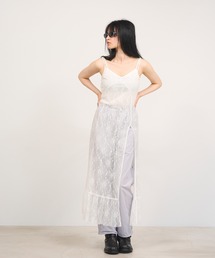 Nora Lily（ノラリリー）の「【Nora Lily】「elle」Lace Cami One-piece（ワンピース）」