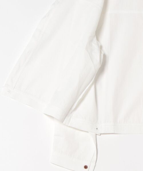 BLANC FICELLE(ブランフィセル)の「ノーカラーJKT(ノーカラージャケット・レディース・ベージュ/モカ/ホワイト・S/M/L)」の4枚目の写真