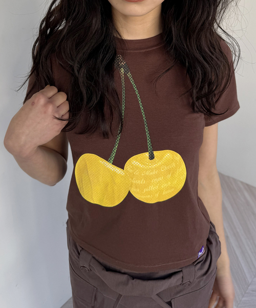 チェリーTシャツ（Tシャツ/カットソー）｜Oriens JOURNAL