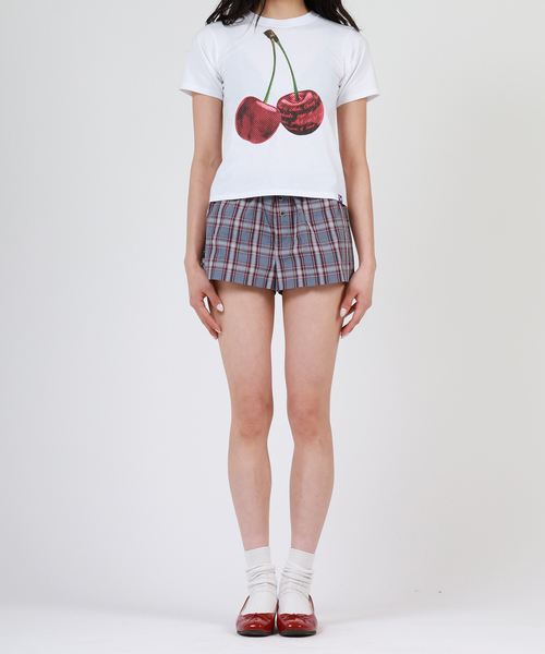 Oriens JOURNAL STANDARD（オリエンス ジャーナルスタンダード）の「チェリーTシャツ（Tシャツ/カットソー・レディース・ホワイト/ブラウン系その他・FREE）」の10枚目の写真