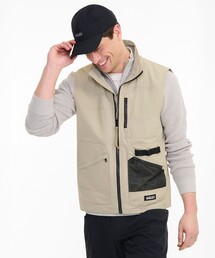 AIGLE | 撥水マルチポケット ナイロンジレベスト(その他アウター)