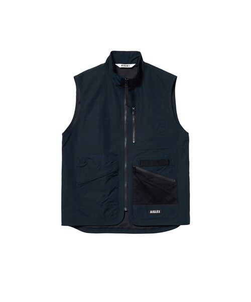 AIGLE（エーグル）の「撥水マルチポケット ナイロンジレベスト（その他アウター・メンズ・ブラック/ベージュ・S/M）」の12枚目の写真