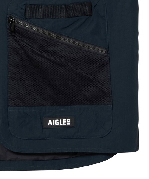 AIGLE（エーグル）の「撥水マルチポケット ナイロンジレベスト（その他アウター・メンズ・ブラック/ベージュ・S/M）」の19枚目の写真