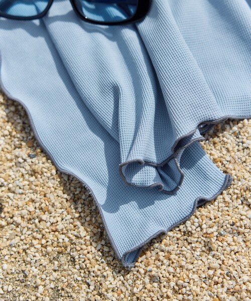 限定展開ワッフルメローラッシュガードセット（トップス・パンツ）