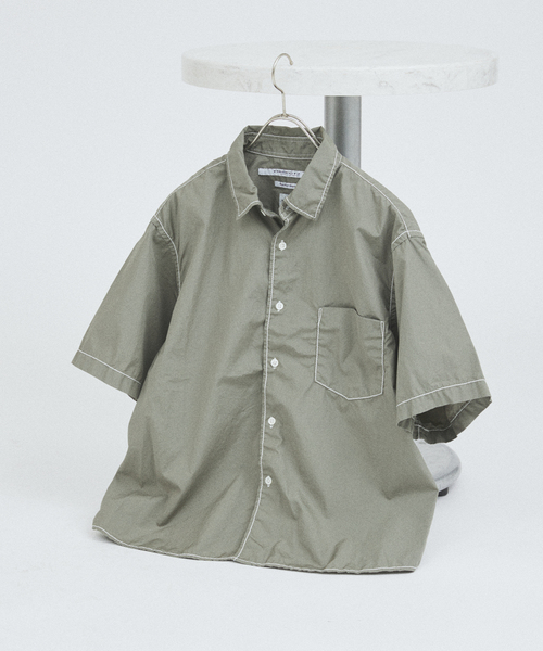 THOMAS MASON ステッチシャツ 25SS　L 黒 JOURNAL STANDARD シャツ THOMAS MASON / トーマスメイソン