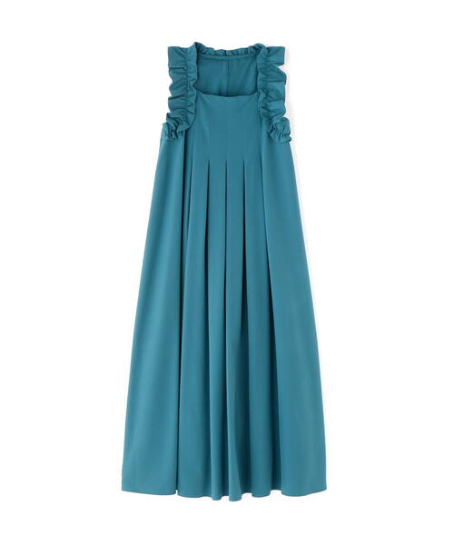 N.（N. Natural Beauty Basic）（エヌエヌナチュラルビューティーベーシック）の「ラッフルショルダーワンピース（ワンピース・レディース・ブラック/ベージュ/ブルー系その他・MEDIUM）」の19枚目の写真