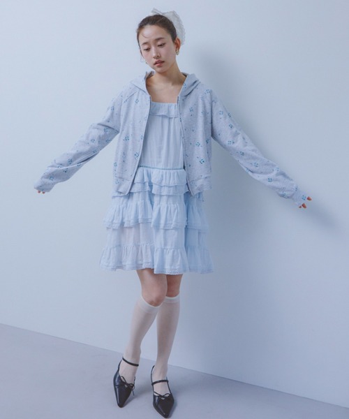 FURFUR（ファーファー）の「フラワープリントパーカー（パーカー