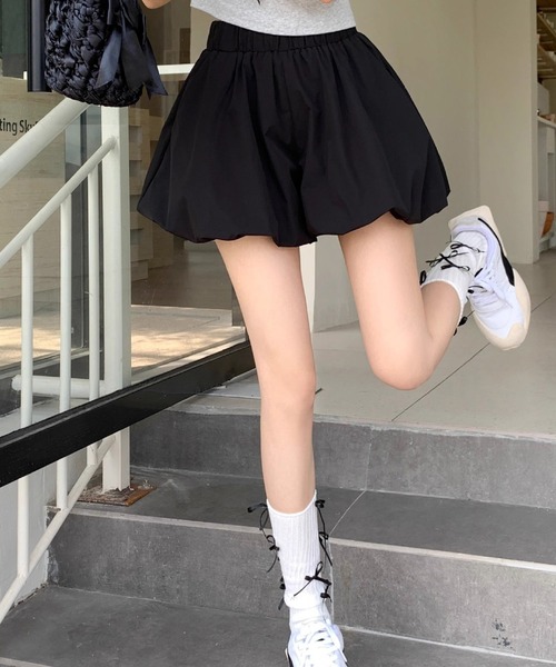 バルーン 韓国風 パンツ スカート風 ショートパンツ（その他