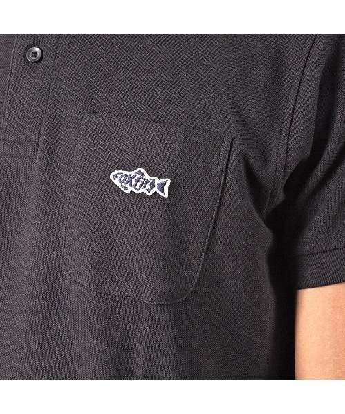 Foxfire（フォックスファイヤー）の「ＦＦ　Ｆｉｓｈ　ポロ　Ｓ／Ｓ（ポロシャツ・メンズ・バーガンディー/ネイビー/グレー/ブラック・M/L/XL）」の7枚目の写真