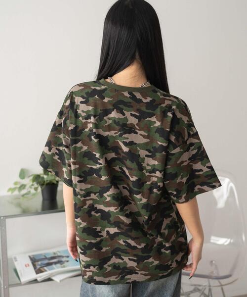WEGO(ウィゴー)の「WEGO/ヴィンテージウォッシュグラフィックビッグT(Tシャツ/カットソー・レディース・スミクロ/その他1/ピンク・FREE)」の19枚目の写真