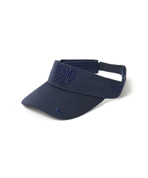 BEAMS GOLF(ビームスゴルフ)の「〈MEN〉ツアー タフタ バイザー(サンバイザー・メンズ・ネイビー/ダークグリーン/ホワイト・ONE SIZE)」の3枚目の写真
