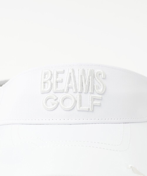 BEAMS GOLF(ビームスゴルフ)の「〈MEN〉ツアー タフタ バイザー(サンバイザー・メンズ・ネイビー/ダークグリーン/ホワイト・ONE SIZE)」の6枚目の写真