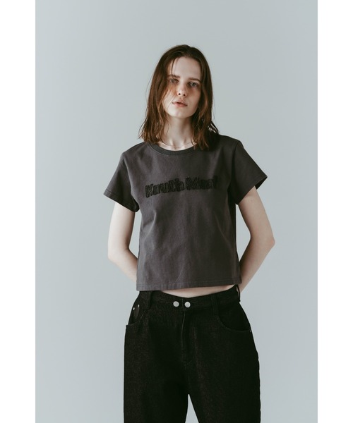 Knuth Marf（クヌースマーフ）の「【ZOZO限定】vintage mini T shirit（Tシャツ/カットソー・レディース・イエロー/ライトベージュ/チャコール/ライトブルー/ライトピンク・FREE）」の10枚目の写真