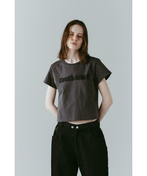 Knuth Marf（クヌースマーフ）の「【ZOZO限定】vintage mini T shirit（Tシャツ/カットソー・レディース・イエロー/ライトベージュ/チャコール/ライトブルー/ライトピンク・FREE）」の17枚目の写真
