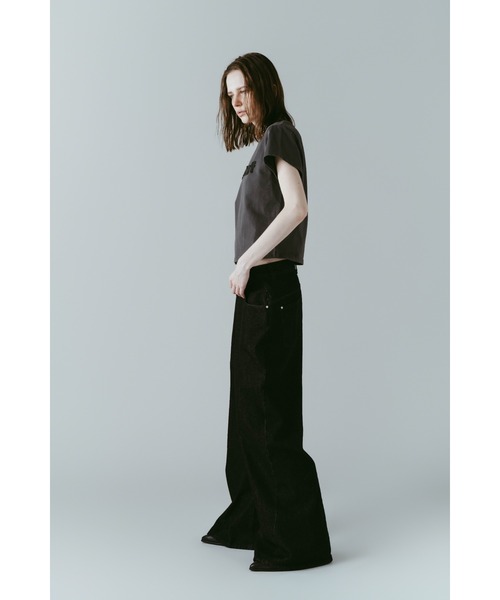 Knuth Marf（クヌースマーフ）の「【ZOZO限定】vintage mini T shirit（Tシャツ/カットソー・レディース・イエロー/ライトベージュ/チャコール/ライトブルー/ライトピンク・FREE）」の15枚目の写真