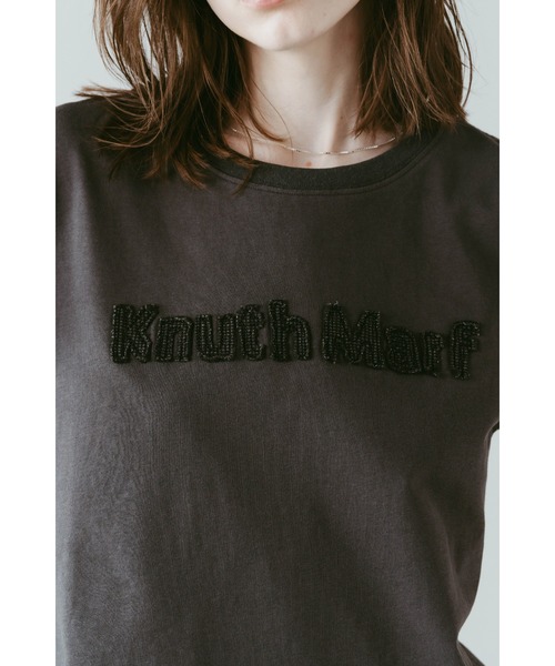 Knuth Marf（クヌースマーフ）の「【ZOZO限定】vintage mini T shirit（Tシャツ/カットソー・レディース・イエロー/ライトベージュ/チャコール/ライトブルー/ライトピンク・FREE）」の20枚目の写真