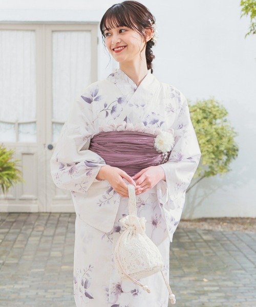 Honeys(ハニーズ)の「花モチーフヘアクリップ(和装小物・レディース・ゴールド/シルバー・FREE)」の6枚目の写真