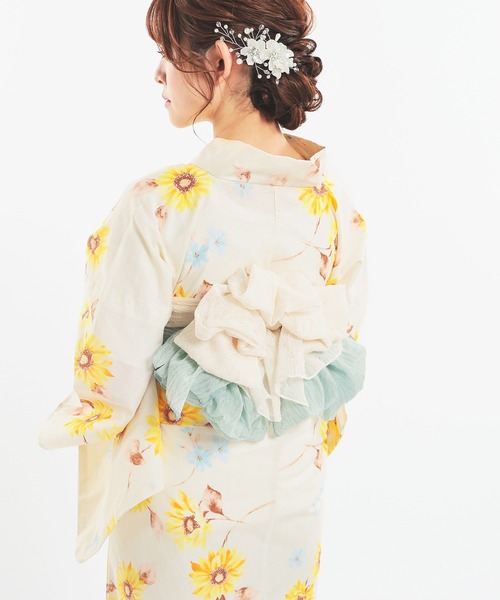 Honeys(ハニーズ)の「花モチーフヘアクリップ(和装小物・レディース・ゴールド/シルバー・FREE)」の19枚目の写真