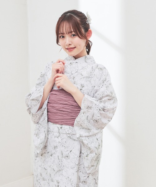 Honeys(ハニーズ)の「花モチーフヘアクリップ(和装小物・レディース・ゴールド/シルバー・FREE)」の13枚目の写真