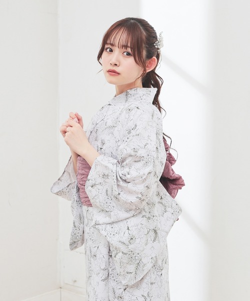 Honeys(ハニーズ)の「花モチーフヘアクリップ(和装小物・レディース・ゴールド/シルバー・FREE)」の12枚目の写真