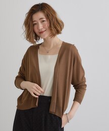 grove | 【接触冷感/UVカットetc】夏に嬉しい機能付き！ベーシックショートカーディガン(カーディガン/ボレロ)