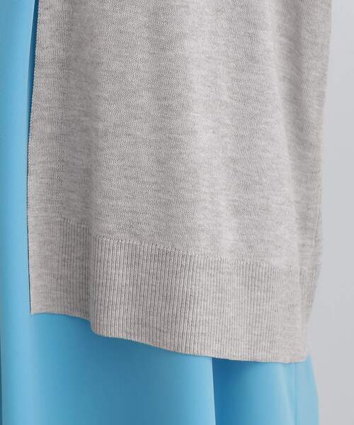 grove（グローブ）の「【接触冷感/UVカットetc】夏に嬉しい機能付き！ベーシックショートカーディガン（カーディガン/ボレロ・レディース・ナチュラル/ダークブラウン/ライトグレー/ブラック/オフホワイト・01/02/03/04/05）」の8枚目の写真
