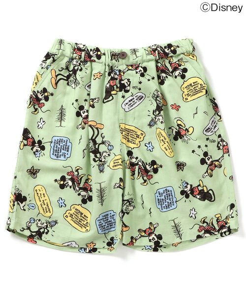 Disney(ディズニー)の「【ディズニーキャラクター】アロハショーツ(オトナ)(その他パンツ・メンズ・アイボリー/ピンク/グリーン・MEDIUM/LARGE)」の5枚目の写真