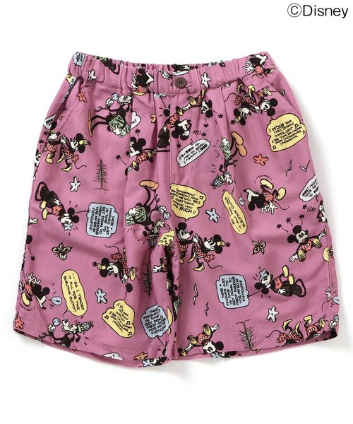 Disney(ディズニー)の「【ディズニーキャラクター】アロハショーツ(オトナ)(その他パンツ・メンズ・アイボリー/ピンク/グリーン・MEDIUM/LARGE)」の9枚目の写真
