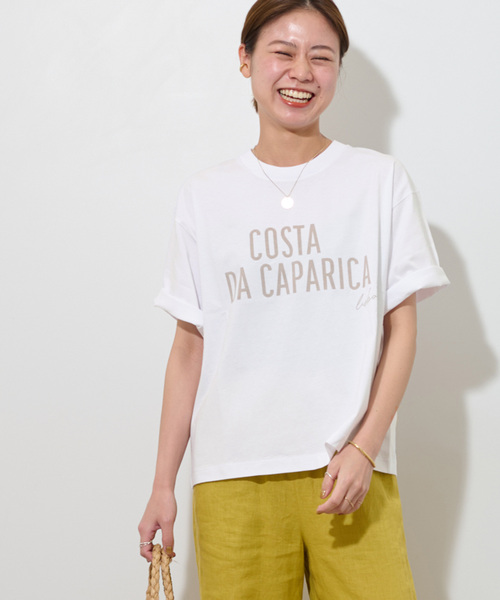 JOURNAL STANDARD relume（ジャーナルスタンダード　レリューム）の「《追加》コットンミックスロゴTEE（Tシャツ/カットソー・レディース・ホワイト/ライトグレー/ベージュ系その他・FREE）」の14枚目の写真