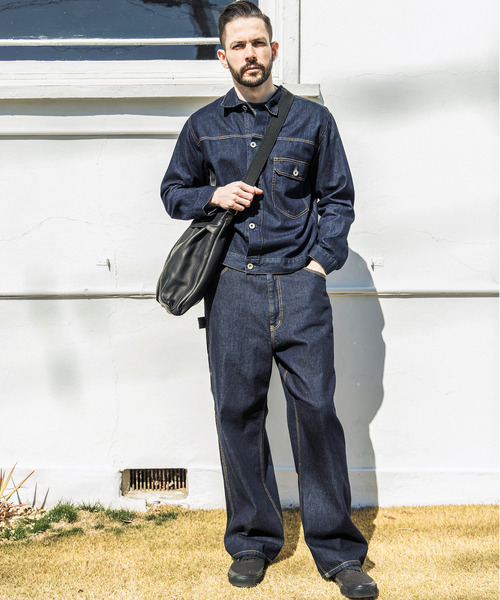 MR.OLIVE E.O.I(ミスターオリーブイーグルオブインデペンデンス)の「MR.OLIVE ミスターオリーブ / E.O.I / WATER PROOF WASHABLE LEATHER IMPERMA-LEATHER HELMET BAG ウォータープルーフウォッシャブルレザー ヘルメットバッグ インパーマレザー / ME666(トートバッグ・メンズ・ブラック・FREE)」の12枚目の写真