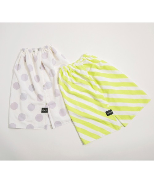 BRANSHES(ブランシェス)の「ラップタオル(スイムグッズ・キッズ・イエロー/アイボリー・FREE)」の14枚目の写真