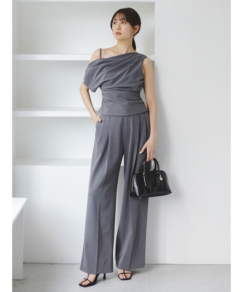 SNIDEL（スナイデル）の「ラウンドミニボストン（ボストンバッグ・レディース・ブラック/キャメル/ブラウン/レッド・FREE）」の20枚目の写真