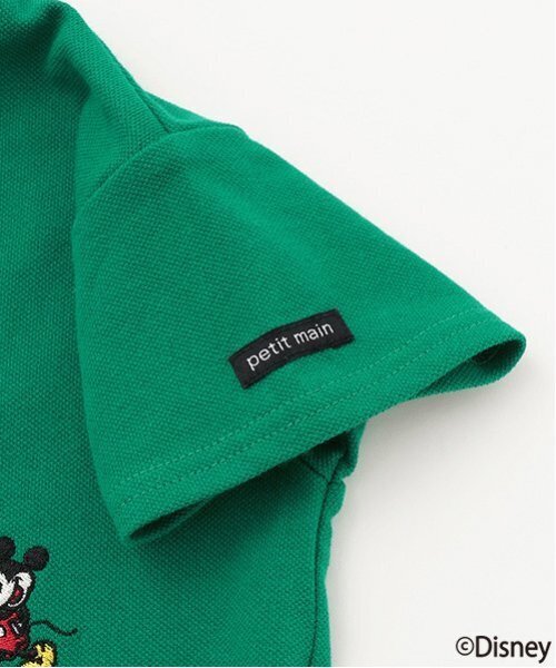 petit main（プティマイン）の「【Disney】ミッキー/刺しゅう半袖ポロ（ポロシャツ・キッズ・ネイビー/アイボリー/グリーン・130cm/110cm/90cm/120cm/100cm/80ｃｍ）」の19枚目の写真