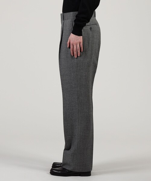 MAATEE&SONS(マーティーアンドサンズ)の「MAATEE&SONS アルパカウールシルク 1Pスラックス(その他パンツ・メンズ・グレー系その他2・2/3)」の4枚目の写真