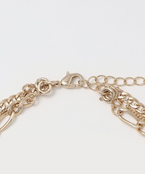 BEAUTY&YOUTH UNITED ARROWS（ビューティーアンドユースユナイテッドアローズ）の「ミックスチェーン コインネックレス-3WAY-（ネックレス・レディース・ゴールド/シルバー・FREE）」の8枚目の写真