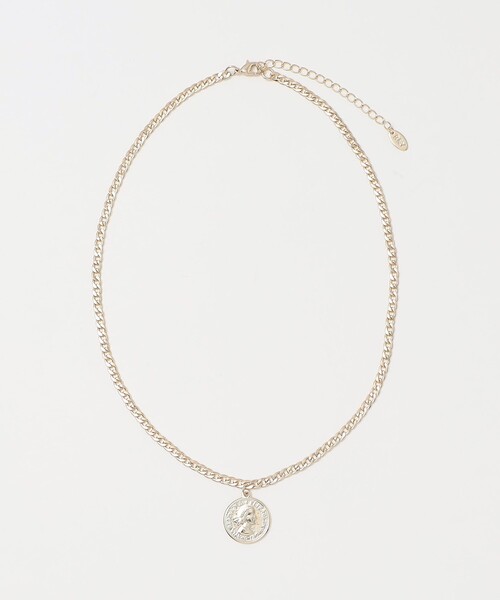 BEAUTY&YOUTH UNITED ARROWS（ビューティーアンドユースユナイテッドアローズ）の「ミックスチェーン コインネックレス-3WAY-（ネックレス・レディース・ゴールド/シルバー・FREE）」の11枚目の写真
