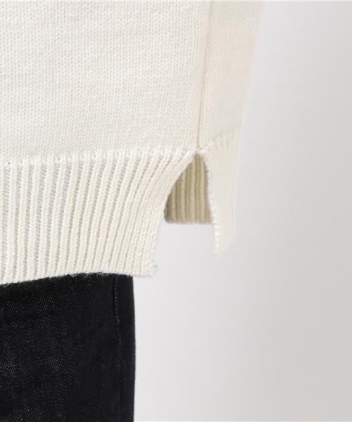 allureville（アルアバイル）の「ハイネックストレッチプルオーバー（ニット/セーター・レディース・ホワイト/グレー/ネイビー/キャメル・FREE）」の10枚目の写真