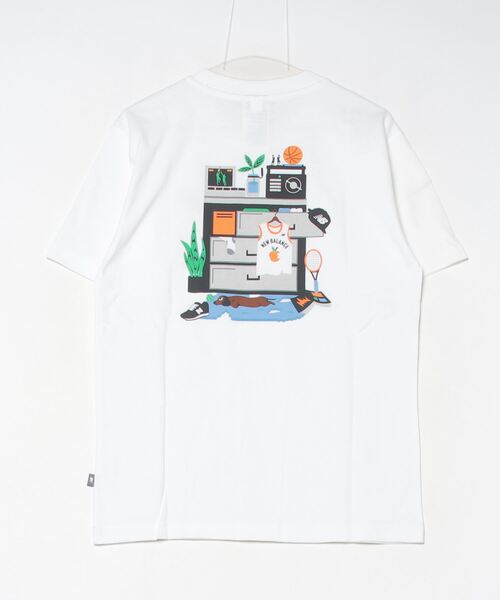 売れ筋商品|||ニューバランス Tシャツ レディース トップス DRAKE CEREAL ROOM - Print T-shirt - white セール】New Balance X Drake Cereal Room ショートスリーブT