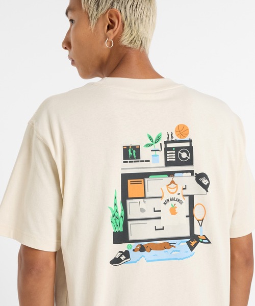 tシャツ New Balance X Drake Cereal ルームショートスリーブTシャツ レディース New Balance tシャツ X Drake Cereal ルームショートスリーブT
