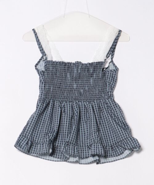 almo（アルモ）の「【LAMPOON】チェックレイヤードキャミワンピ（ワンピース・レディース・ネイビー・SMALL/MEDIUM/LARGE）」の2枚目の写真