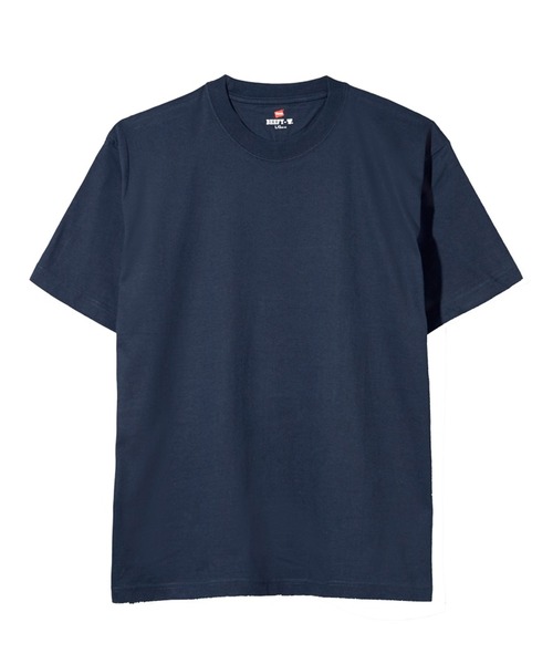 HANES（ヘインズ）の「Hanes/ヘインズ 2P BEEFY-T Tシャツ（Tシャツ/カットソー・メンズ・ネイビー/グレー/ブラック/ホワイト・XL/L/M/S）」の4枚目の写真