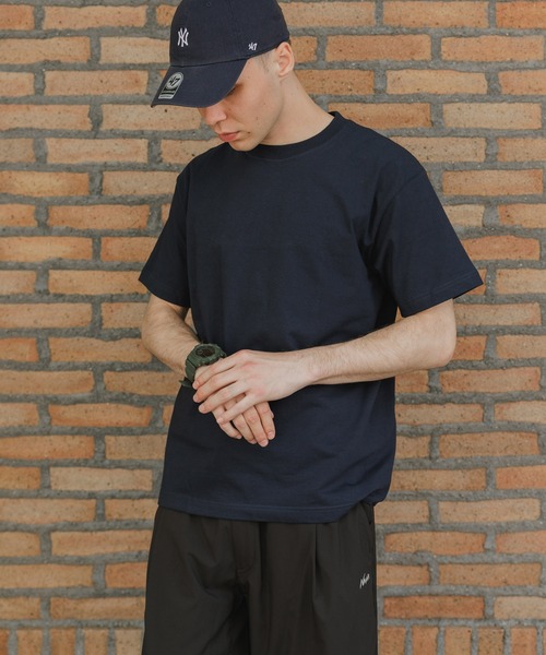 HANES（ヘインズ）の「Hanes/ヘインズ 2P BEEFY-T Tシャツ（Tシャツ/カットソー・メンズ・ネイビー/グレー/ブラック/ホワイト・XL/L/M/S）」の2枚目の写真