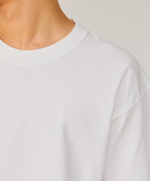 HANES（ヘインズ）の「Hanes/ヘインズ 2P BEEFY-T Tシャツ（Tシャツ/カットソー・メンズ・ネイビー/グレー/ブラック/ホワイト・XL/L/M/S）」の7枚目の写真