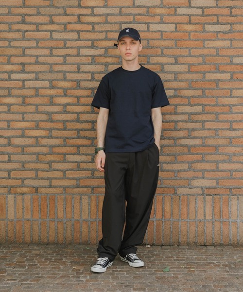 HANES（ヘインズ）の「Hanes/ヘインズ 2P BEEFY-T Tシャツ（Tシャツ/カットソー・メンズ・ネイビー/グレー/ブラック/ホワイト・XL/L/M/S）」の17枚目の写真